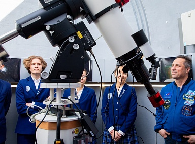 В Павловской гимназии открыли астрономическую обсерваторию