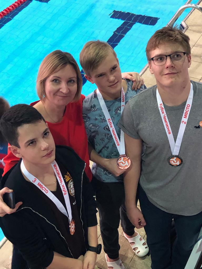 Победы пловцов на Кубке Чемпионов