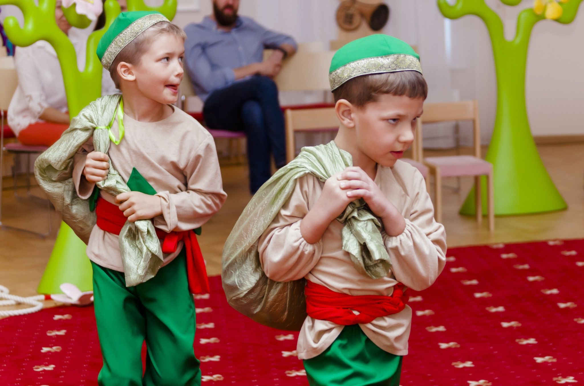 Спектакль "Бременские музыканты" в детском саду