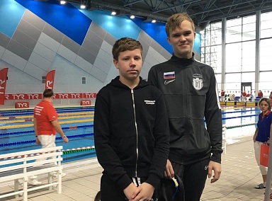 Команда ПГ на первом этапе Кубка Московской лиги плавания